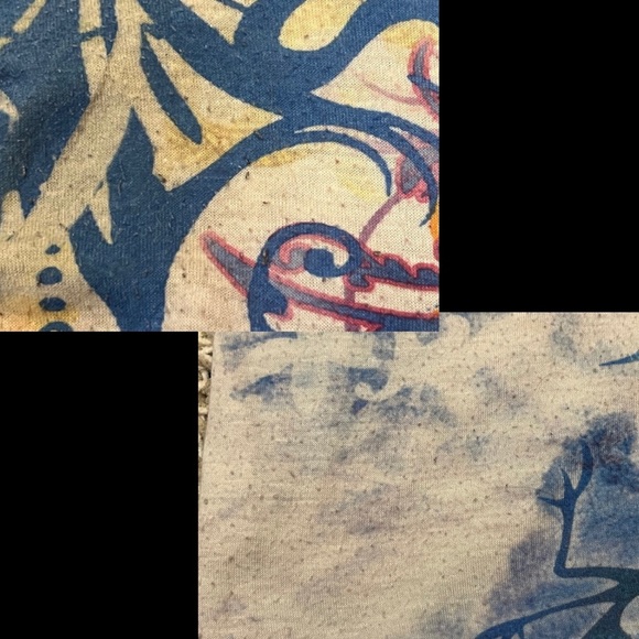 Women’s Kiara Beaded/Tie Dye Shortsleeved Tops - Picture 8 of 9